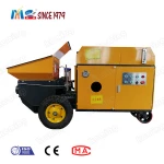 Portable mini concrete pump parts delivery hydraulic cylinder portable rental boom