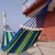 Import Portable Single Double Outdoor Camping Garden Beach Travel Prevention Rollover Canvas Optional Color Hammock with Wooden Stick from China