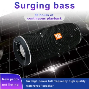 Portable waterproof IPX5 BP speaker 3D sound system sub woofer wifi speaker