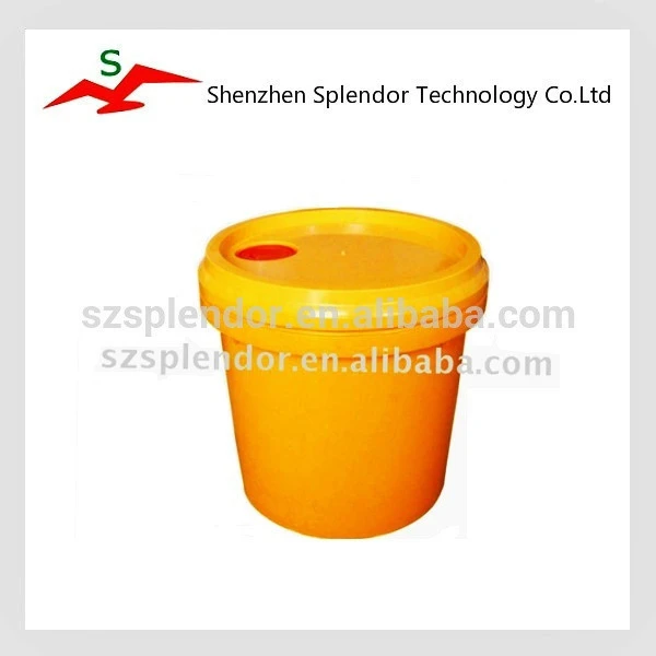 PP Material and plastic bucket for paint car washing tools plastic round bucket