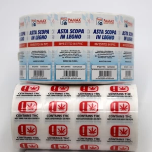 Printed Custom Self Adhesive Waterproof Logo Sticker Diet Pills Private Label Medical Box