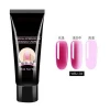 Private label nail  temperature change color poly nail gel quick builder extension acrylic poly gel