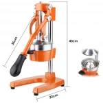 Professional Citrus Juicer Manual Citrus Press and Orange Squeezer Metal Lemon Squeezer Premium Quality Heavy Duty Manual Juicer