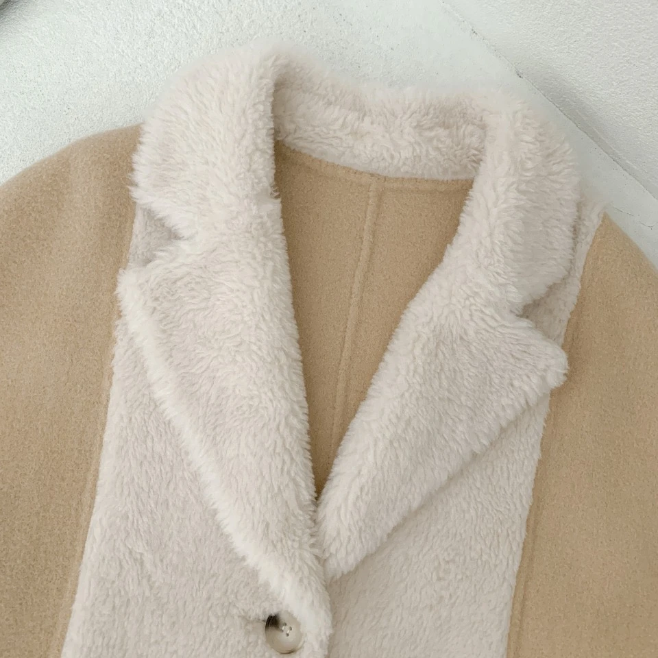 Professional Manufacture Cheap Waterproof Fashion New Winter Warm Wool Coat