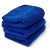 Import Pure blue car washing microfiber towel/ car cleaning cloth from China
