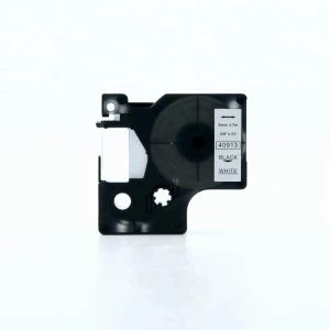 PUTY Label Tape Black on White D1 40913 S0720680 label tapes Compatible for LabelManager 210D 360D 500TS