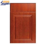 pvc pressed door for mini kitchen cabinet