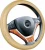 Import PVC steering wheel cover from China