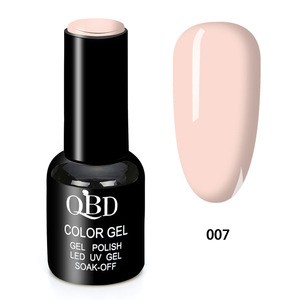 QBD  Model 270 Colors Private Label OEM 10 ML Nail Gel Pure Series Soak Off UV Nail Art UV Gel Polish