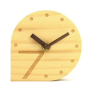 QingFeng factory price ROHS certified wooden alarm clocks for sale