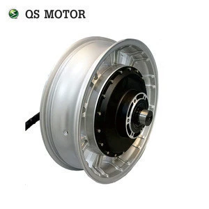QS Motor 17x4.5inch 12000W - 14000W 273 brushless dc electric Motorcycle hub motor