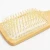 Import quality gift bulk rectangle Airbag Head  Massage wooden/bamboo  magic Hair Comb with stainless steel or log teeth from China