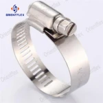 quick release heavy duty adjustable metal 4 worm gear clamp worm style hose clamps