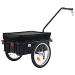 Quick Release Plastic Box Bike Cargo Trailer