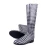 Import Rainboots PVC sexy Womens Jackboots Rain Boots Riding Boots wellington knee high shoes galoshes houndstooth wave points from China