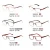 Import Ready Stock Promotional Cheap Price Colorful Mixed Models Metal Optical Frames Eyeglasses Frames For Sale from China