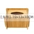 Rectangular custom bamboo wooden facial tissue box with cover