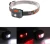 Import Red Safety Light Best Head Lamp, Running Camping Waterproof Headlamps 45-Degree Pivotable Head LED headlamps flashlight from China