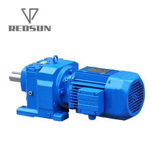 REDSUN R Series good quality Helical Gear Reducer gearbox for plastic extruder