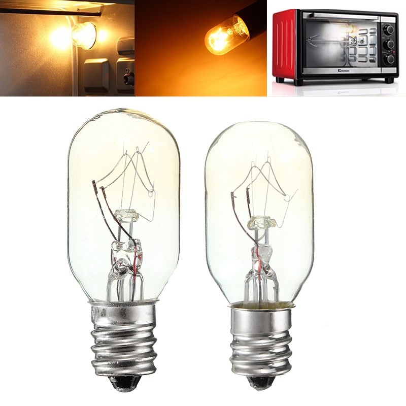 Refrigerate Bulb E12 E14 120V Salt Lamp Bulb 5W 15W Incandescent Bulb T16 T18 T20 T22 Indicator Lamp