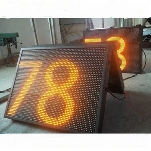 reliable  moving message advertising indoor/outdoor PH16 single color led flat panel displays board new/hot