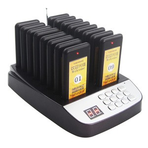 restaurant paging system waterproof coaster pager calling systems