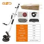 Retractable Electric Wall Sanding Dry Wall Sander with Dust Free Vacuum Cleaner