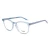 Import RGE018 New designer clear acetate optical glasses frames from China