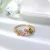 Import RINNTIN SR208 sterling silver ring 14k gold jewelry wholesale nail fashion ring from China