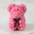Import Rose Bear 25CM Teddy Bear Artificial Flower Bear For Valentine&#39;s Day Girlfriend&#39;s Gift Wedding Decorative from China