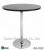 Round Dining Table Hotel Lobby Round Glass Table