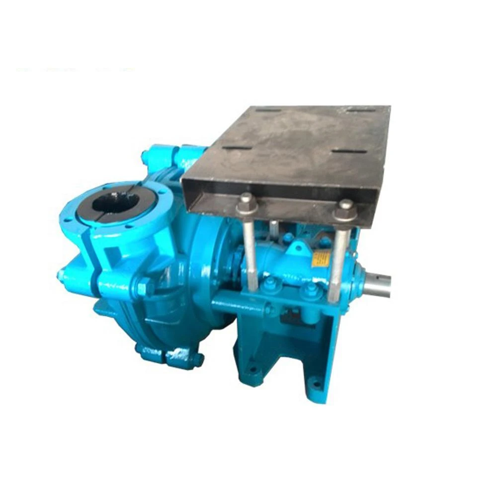 rubber lined high density mud coal ore transfer sand slurry pump