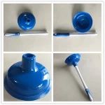 rubber plunger toilet brush