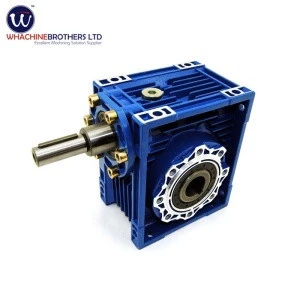 rv series standard steel iron material worm gear gearboxes speed reducer
