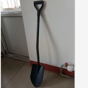 S505 Garden spade with a mounted metal shovel