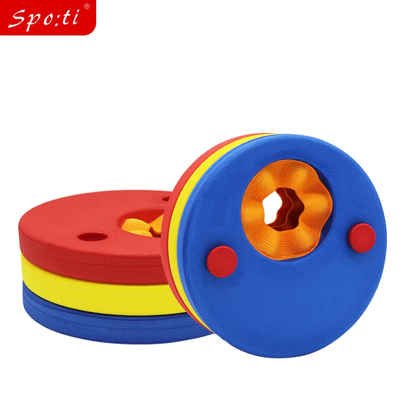 Safety Durable Non-toxic Waterproof EVA Swim Discs Foam Float Discs Arm Bands