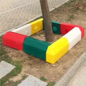 safety plastic light led curbstone for streets blocks in Saudi Arabia