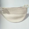 sample one piece storage cotton rope knitted shopping basket