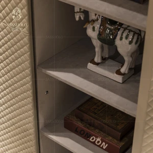 Sassuolo luxury bookshelf large storage cabinet