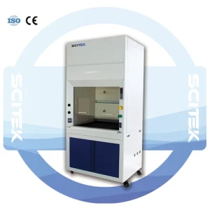 SCITEK Ducted Fume Hood Microprocessor control system Fume Hood for laboratory