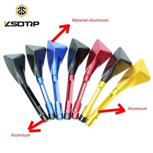 SCL-2012050051 colorful cnc rear mirror of motorcycle parts with top quality