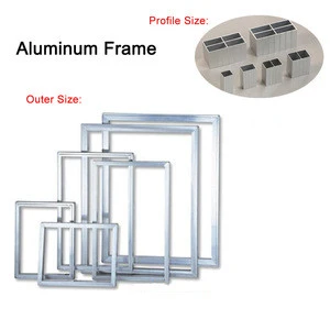 Screen Printing aluminium frames
