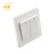 Import Screwless white color wall electric 10a 2 gang 1 2 way light switch from China