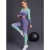 Import Seamless Women Yoga Set Sleeve Crop Top High Waist Running Leggings Fitness Clothing Sportswear Workout Bra Sports Suits from China