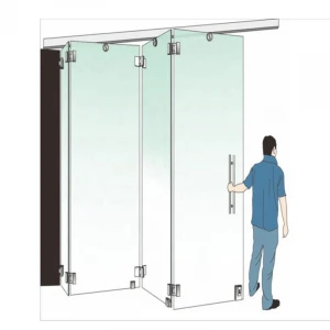 Sell well sliding folding glass door fitting bi fold door hardware