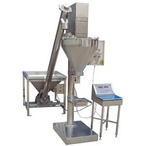 semi automatic powder auger filler flour spices milk powder weighing filling machine dry powder filling machine