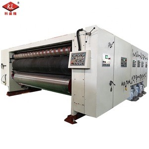 Semi Rotary Flexo Printing Slotting Die Cutting Machine for Corrugated Carton Box