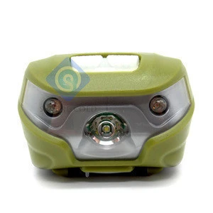 Severe Cold Mini Outdoor Camping Flashlight Head Torch Lamp With USB LED Body Motion Sensor Rechargeable LED headlamp