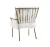 Import Sheep Skin Chair /  Sheep wool gold steel frame chair from China