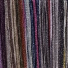 Shiny polyester metallic crepe pleated fabric for dress